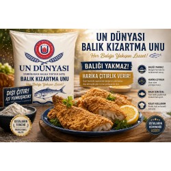 UN DÜNYASI BALIK KIZARTMA UNU