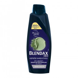 BLENDAX MEN 4 Ü 1 ARADA ERKEKLER İÇİN KEPEKLİ SAÇLAR ŞAMPUAN 500ML