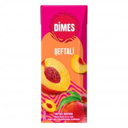 DİMES ŞEFTALİ MEYVE SUYU 200ML