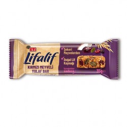 ETİ LİFALİF KIRMIZI MEYVELİ YULAF BAR 35GR