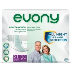 EVONY YETİŞKİN HASTA BEZİ EXTRA LARGE 30 ADET