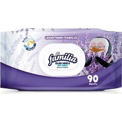 FAMİLİA ISLAK HAVLU LAVANTA FERAHLIĞI 90 ADET