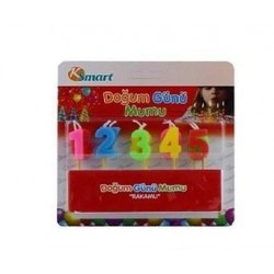 KSMART DOĞUM GÜNÜ MUMU RAKAMLI K-5535