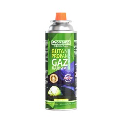 ORGAZ BÜTAN PROPAN GAZ KARIŞIMI 227G 0,500ML PH 10 BAR OCAK KARTUŞU