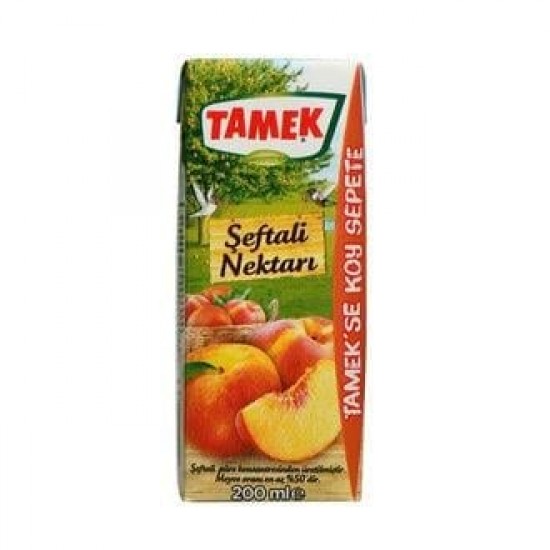 Tamek Şeftali Meyve Suyu 200ml