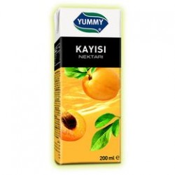 YUMMY KAYISI MEYVELİ İÇECEK 200ML