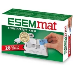 ESEMMAT TABLET SİNEK HAPI 20Lİ
