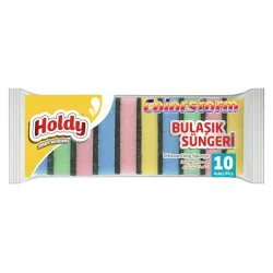 HOLDY COLORSTORM BULAŞIK SÜNGERİ 10 ADET HOLDY COLORSTORM BULAŞIK SÜNGERİ 10 ADET