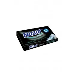 NAZAR İSTANBUL MENTOLİS NANE AROMALI ŞERİT SAKIZ 27GR