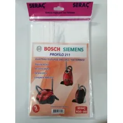 SERAÇ ELEKTRİK SÜPÜRGESİ TOZ TORBASI 050