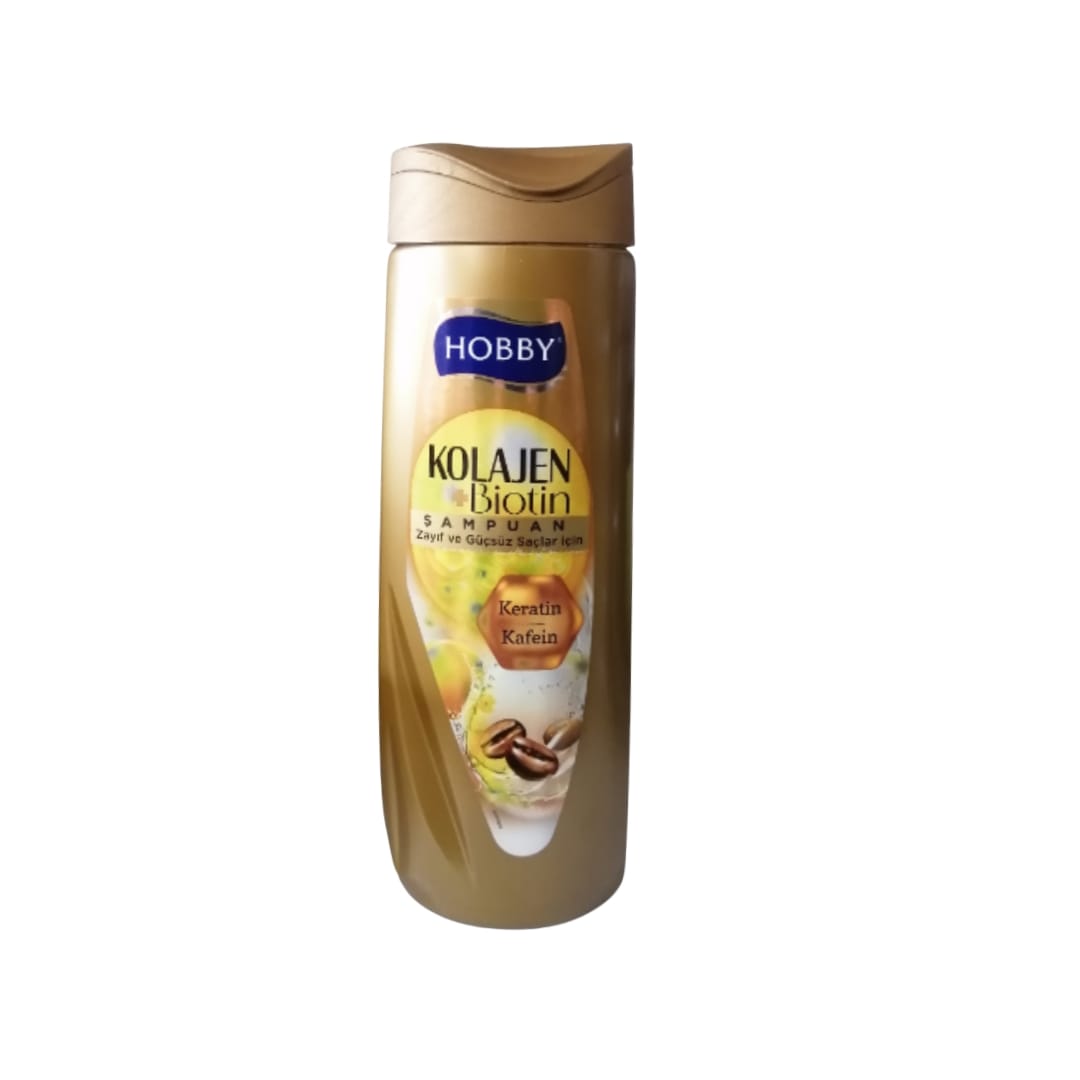 Hobby Şampuan Keratin Kafein Zayıf Ve Güçsüz Saç 480 Ml