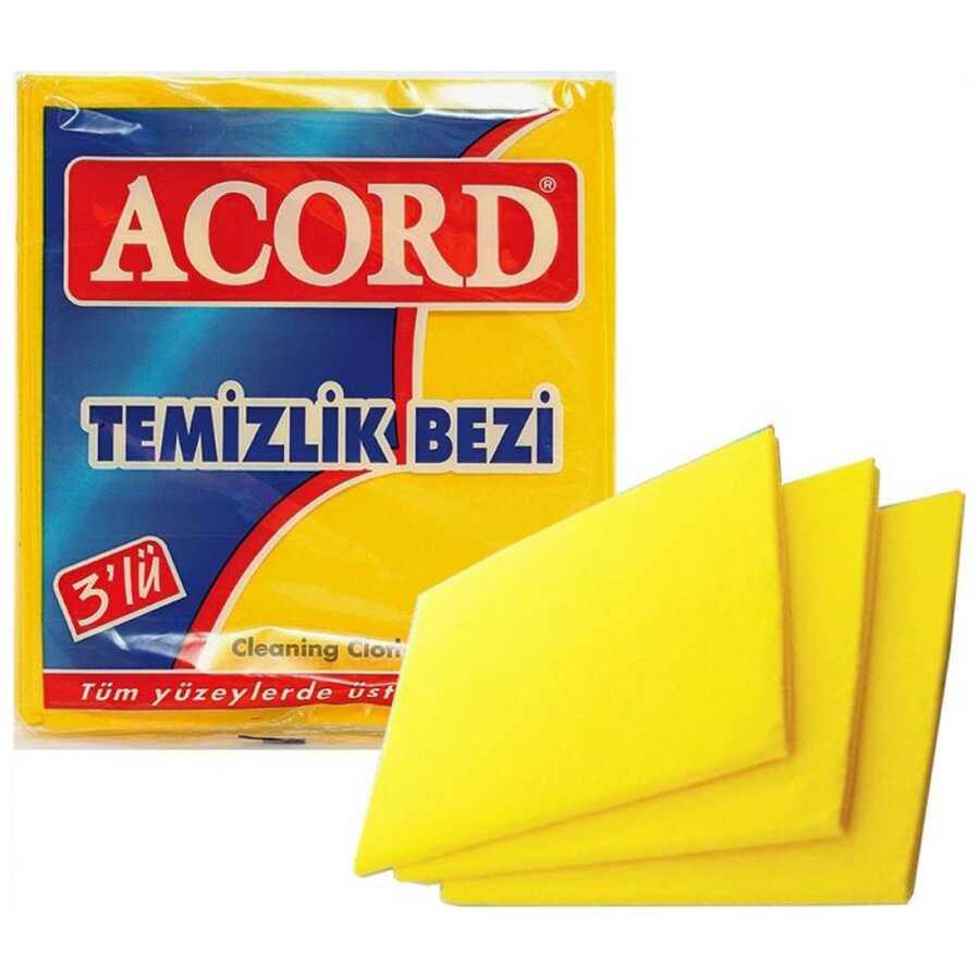 Acord 3 lü Temizlik Bezi
